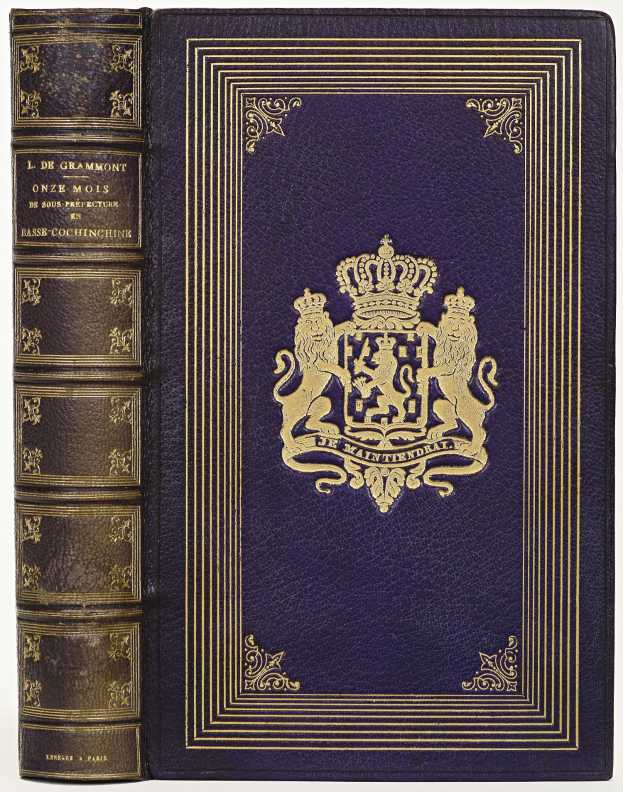 Blaues Gesetzbuch mit einer goldenen Krone darauf, weißer Hintergrund, Text und Logo auf dem Cover sichtbar.